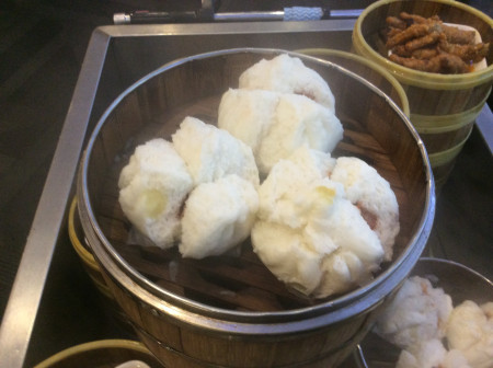 Steamed barbeque pork filled bun (3pieces)