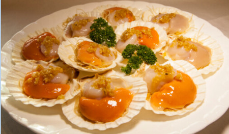 Steamed scallops with garlic and glass noodles (9)