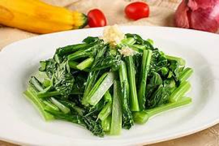 Choy Sum sautéed with garlic