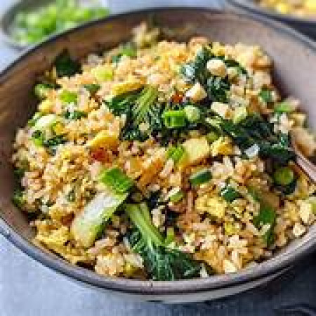 Vegetable & egg fried rice