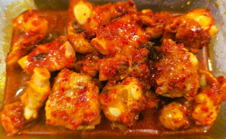 Steamed spicy pork spare ribs
